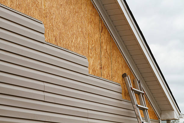 Professional Siding technician working in Tracys Landing, MD
